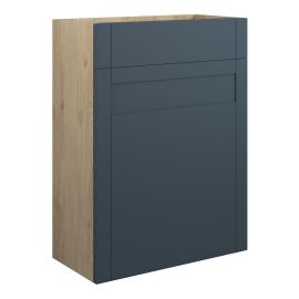 Vasca Bordo 600mm Standard WC Unit - Matt Arley Blue (Oak Cab) 