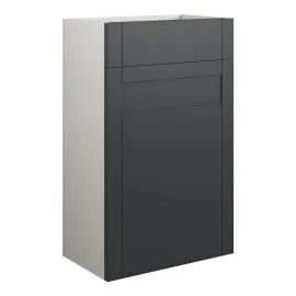 Vasca Bordo 500mm Standard WC Unit - Matt Graphite Grey (Grey Cab) 