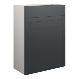 Vasca Bordo 600mm Standard WC Unit - Matt Graphite Grey (Grey Cab) 