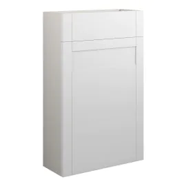 Vasca Bordo 500mm Slim WC Unit - Matt White (Grey Cab) 