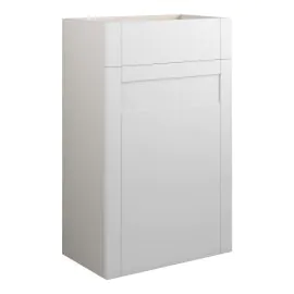 Vasca Bordo 500mm Standard WC Unit - Matt White (Grey Cab) 