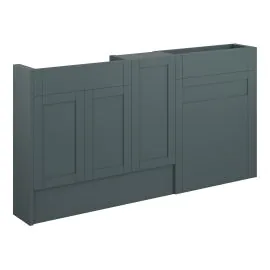 Vasca Bordo 1536mm Slim Basin  WC & 1 Door Unit Pack - Matt Green Camo (Grey Cab) 