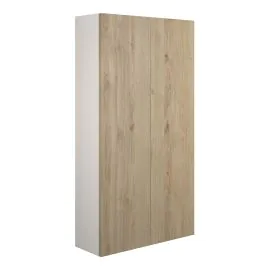 Vasca Liscio 600mm Slim 2 Door Storage Unit - Havana Oak (Grey Cab) 