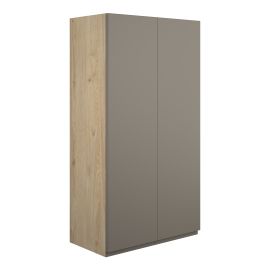 Vasca Salto 600mm Standard 2 Door Storage Unit - Matt Stone (Oak Cab) 