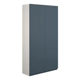 Vasca Salto 600mm Slim 2 Door Storage Unit - Matt Arley Blue (Grey Cab) 