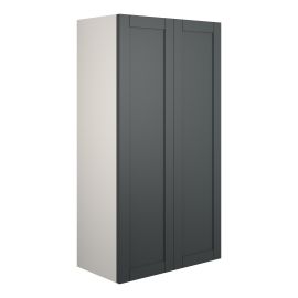 Vasca Bordo 600mm Standard 2 Door Storage Unit - Matt Graphite Grey (Grey Cab) 