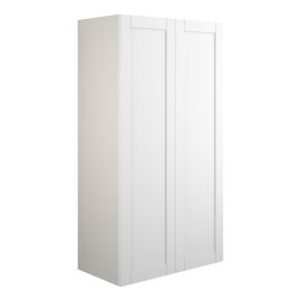 Vasca Bordo 600mm Standard 2 Door Storage Unit - Matt White (Grey Cab) 