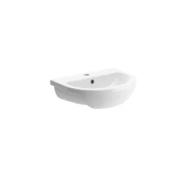 Vasca Distino 500x390mm 1TH Semi Recessed Basin