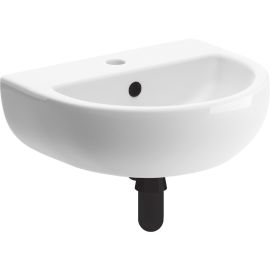 Vasca Distino 450x400mm 1TH Cloakroom Basin & Black Bottle Trap