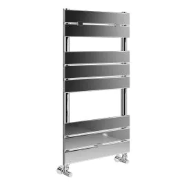 Vasca Piatto Square Ladder Radiator (500x840mm) - Chrome