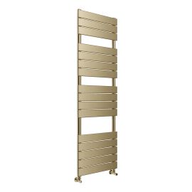 Vasca Piatto Square Ladder Radiator (500x1500mm) - Brushed Brass