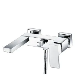 Vasca Aldo Wall Mounted Shower Mixer & Shower Kit - Chrome