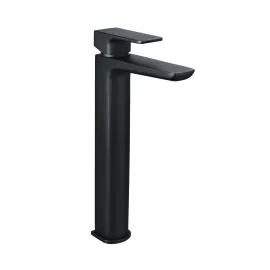 Vasca Chiara Tall Basin Mixer - Matt Black