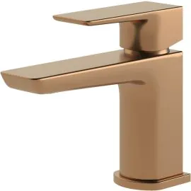 Vasca Chiara Basin Mixer & Waste - Brushed Bronze