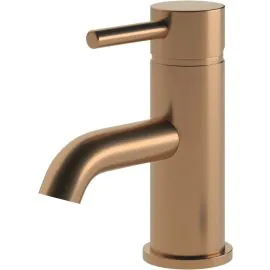 Vasca Cirocco Basin Mixer & Waste - Brushed Bronze