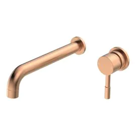 Vasca Cirocco 220mm Wall Mounted Basin Mixer - Brushed Bronze