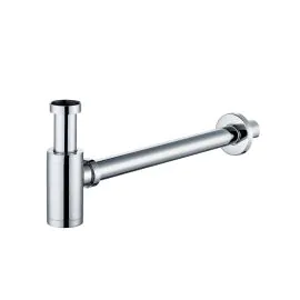 Vasca Modern Round Bottle Trap - Chrome