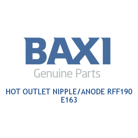 Andrews E163 Hot Outlet Nipple/Anode Rff190