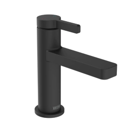 Bristan Elevar Basin Mixer with Click Waste Black ELE BAS BLK