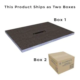 Abacus Elements Level Tray Kit - 12X9 Centre Linear 300 Drain EMK3-CE-1209