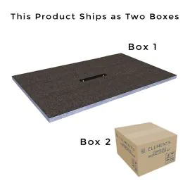 Abacus Elements Level Tray Kit - 18X9 Centre Linear 300 Drain EMK3-CE-1809