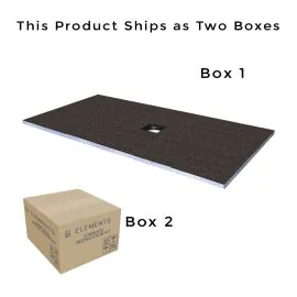 Abacus Elements Level Tray Kit - 18X9 Centre Square Drain EMKS-CE-1809