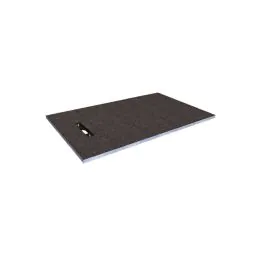 Abacus Elements Rectangular shower Base With 40mm Centre Drain EMLT-10-0514