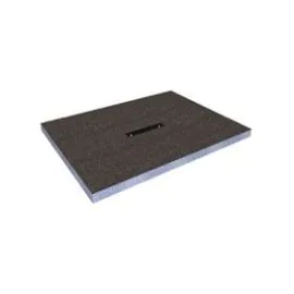 Abacus Elements Rectangular shower Base With 40mm Centre Drain EMLT-10-0516