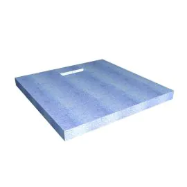 Abacus Elements Substrate Square Shower Tray With End Drain- 40mm EMSE-05-2512