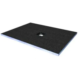 Abacus Elements Rectangular Shower Base Centre Drain= 40mm EMST-10-0510