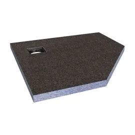 Abacus Elements Pentagon Shower Tray EMST-15-1505
