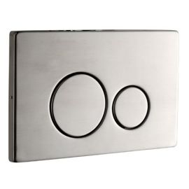 Abacus Iso 2S Brushed Stainles Steel Press Plate EPPR-35-05BS