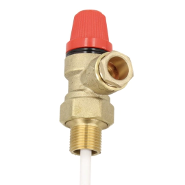 7 Bar Temp/Pressure Relief Valve 15mm x 1/2"