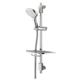 Bristan Evo Shower Kit With 3 Function Rub Clean Handset And Shelf EVF KIT03 C