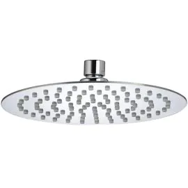 Bristan Round Stainless Steel Slimline Fixed Head 200mm  FH SLRD01 C