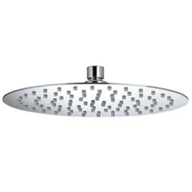 Bristan Round Stainless Steel Slimline Fixed Shower Head 250mm FH SLRD02 C