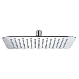 Bristan Square Stainless Steel Slimline Fixed Head 250mm FH SLSQ02 C