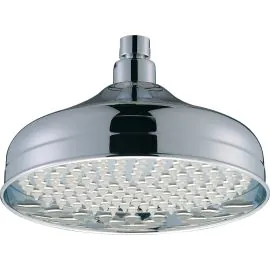 Bristan Round Traditional Stainless Steel Fixed Head 200mm FH TDRD02 C