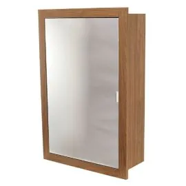 Abacus Trio Recessed Cabinet Walnut FNRC-03-5403