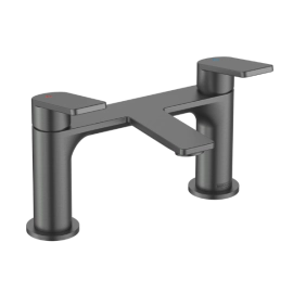 Bristan Frammento Bath Filler Gun Metal FRM BF GM
