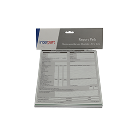 Interpart Warning/advice pad INP0295 