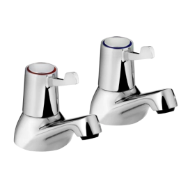 Bristan Lever Bath Taps wth 3" (76mm) Levers VAL2 3/4 C CD