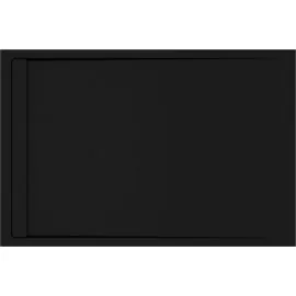 Envy 30mm Linear Slate 1200x800mm Rectangular Tray & Waste - Black