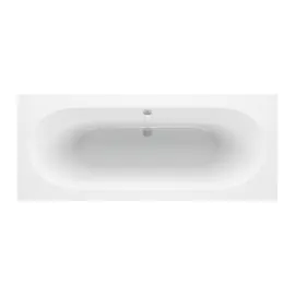 Vasca Vita Round Double End 1800x800x550mm 0TH Bath w/Legs
