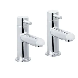 Bristan Mios 1/2 inch Basin Taps Chrome MIO 1/2 C