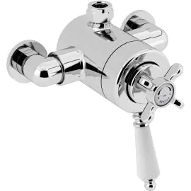 Bristan 1901 Thermostatc Exposed Dual Control Shower Valve N2 CSHXTVO C 