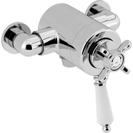 Bristan 1901 Thermostatic Exposed Dual Control Shower Valve N2 CSHXVO C