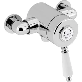 Bristan 1901 Exposed Single Control Shower Bottom Outlet N2 SQSHXVO C 