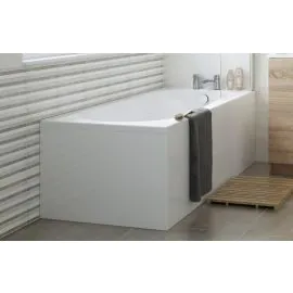 Vasca 1810x810mm One-Piece Bath Panel - White Gloss