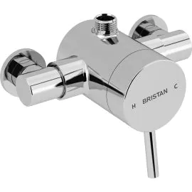 Bristan Prism Thermostatic Exposed Single Control Shower Valve PM2 SQSHXTVO C